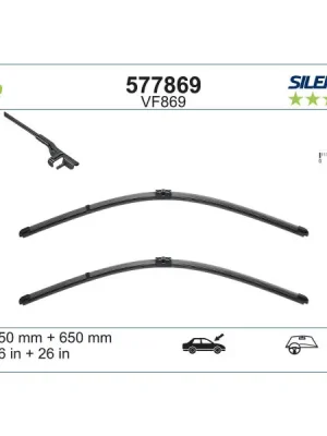 List stěrače VALEO 577869 Oblíbený