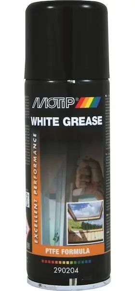 Motip bílý tuk ve spreji 200 ml Doprava Zdarma