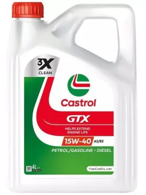 Hit Sezóny Motorový olej Castrol GTX A3/B3 15W-40 4l
