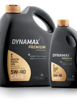 Motorový olej Dynamax Premium Ultra Plus PD 5W-40, 5L Oblíbený