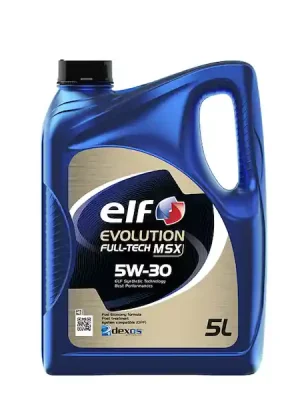 Motorový olej Elf Evolution Full-Tech MSX 5W-30 5 l Vysoce Kvalitní