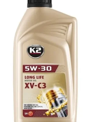 Motorový olej K2 TEXAR XV-C3 5W-30, 1 l Víkendová Akce