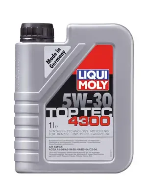 Motorový olej LIQUI MOLY TOP TEC 4300 37405W-30 1L Horká Nabídka