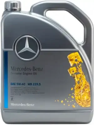 Motorový olej Mercedes-Benz MB 229.5 5W-40 5 l Ověřený