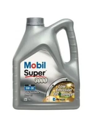 Motorový olej Mobil Super 3000 XE 5W-30 4 l Vrácení Zdarma