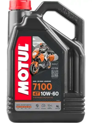 Motorový olej Motul 7100 4T 10W-60 4 l Levný