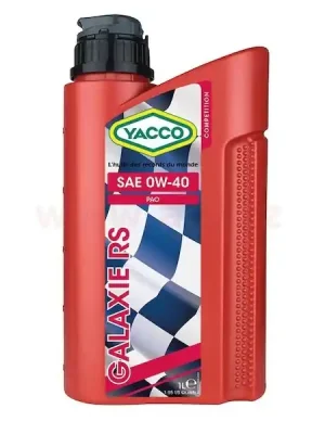 Bezpečná Platba Motorový olej YACCO GALAXIE RS 0W40 1L
