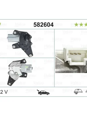 Motor stěračů VALEO 582604 Výhodná Nabídka