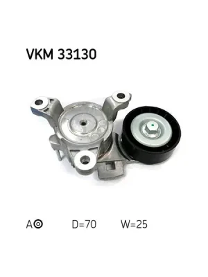 Sezónní Sleva Napínací kladka, žebrovaný klínový řemen SKF VKM 33130