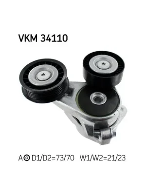 Pouze Dnes Napínací kladka, žebrovaný klínový řemen SKF VKM 34110