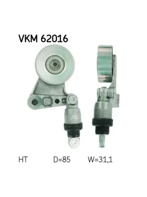 Napínací kladka, žebrovaný klínový řemen SKF VKM 62016 Koupit Online