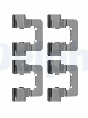 Sada příslušenství, obložení kotoučové brzdy DELPHI LX0534 Aktuální