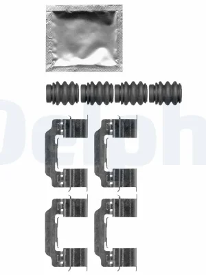 Sada příslušenství, obložení kotoučové brzdy DELPHI LX0664 Levný