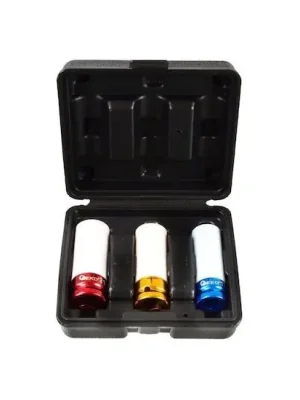 Nástrčné rázové hlavice 1/2" na ALU disky 17, 19, 21mm GEKO Poslední Šance