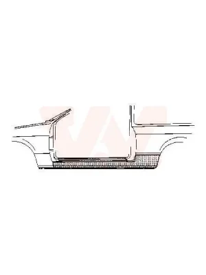 Novinka Nástupní panel VAN WEZEL 1734102