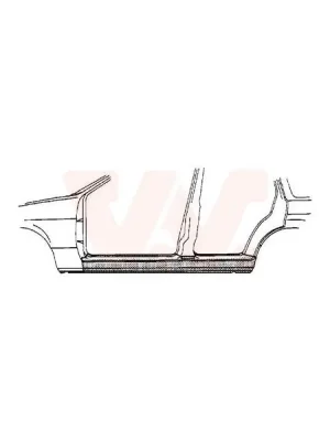 Nástupní panel VAN WEZEL 5319104 Top Prodej