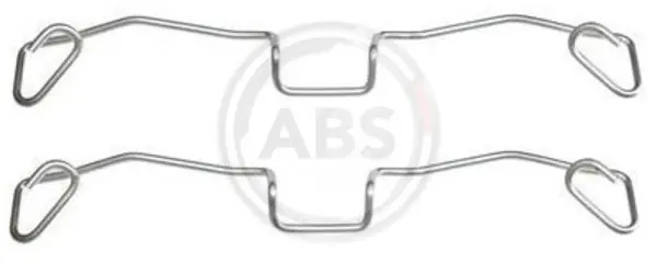 Sada příslušenství, obložení kotoučové brzdy A.B.S. 1633Q Top Prodej