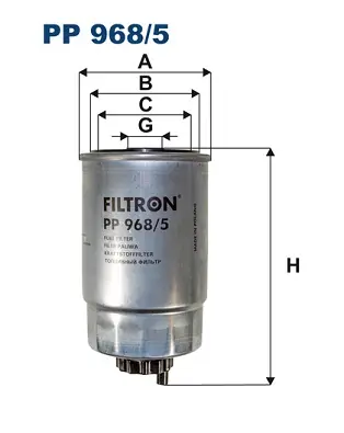 Akční Nabídka Palivový filtr FILTRON PP9685