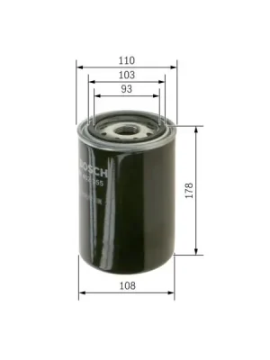 Přímo Od Výrobce Olejový filtr BOSCH 0 451 301 207