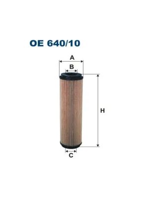 Olejový filtr FILTRON OE 640/10 Nízká Cena