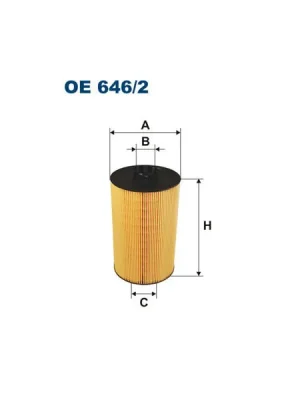 Olejový filtr FILTRON OE 646/2 Vrácení Zdarma