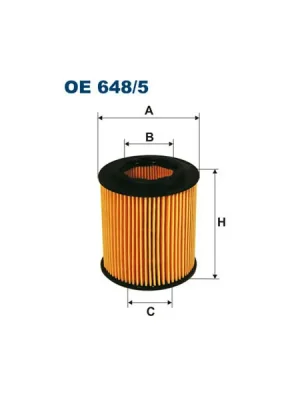 Autentický Olejový filtr FILTRON OE 648/5
