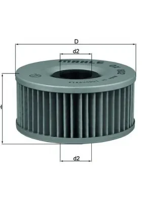 Olejový filtr MAHLE OX 802 Výprodej