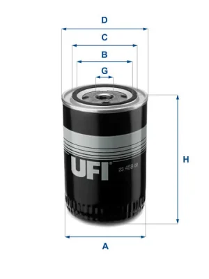 Přímo Od Výrobce Olejový filtr UFI 23.459.00