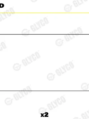 Ojniční ložisko GLYCO 713994STD Expresní Doručení