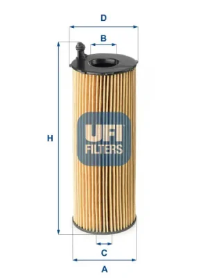 Akce Olejový filtr UFI 25.168.00