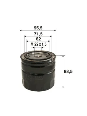 Olejový filtr VALEO 586097 Odeslání Ihned