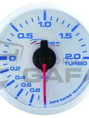 Rychlé Dodání Přídavný budík DEPO WBL 52mm Turbo pressure electr.