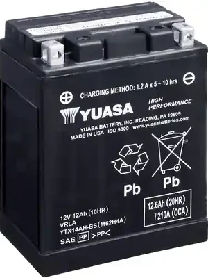 Akce Startovací baterie YUASA YTX14AHBS