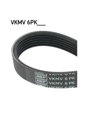 Časově Omezené ozubený klínový řemen SKF VKMV 6PK1683