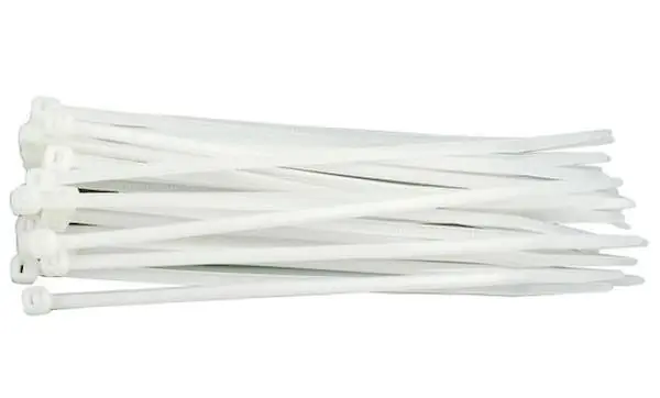 Tovární Cena Páska stahovací 370 x 4,8 mm 100 ks bílá