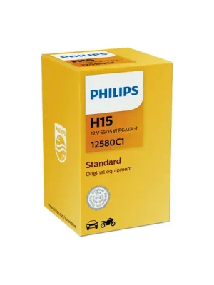 Philips Standard H15 PGJ23t-1 12V 15/55W 12580C1 Víkendová Akce