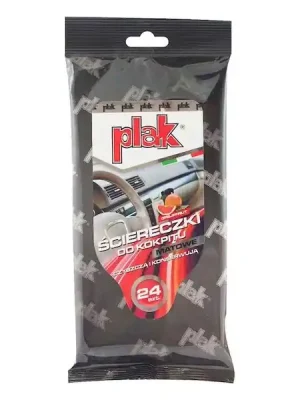 Must-Have PLAK utěrky na palubní desku, matné – grapefruit 24ks