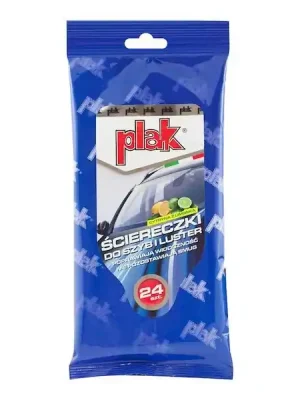 PLAK utěrky na sklo - citron s limetkou 24ks Nejprodávanější