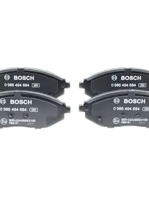 Sada brzdových destiček, kotoučová brzda BOSCH 0986494684 Přímo Od Výrobce