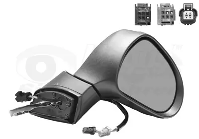 Vnější zpětné zrcátko VAN WEZEL 4029808 Výprodej