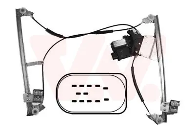 Zvedací zařízení oken VAN WEZEL 5825261 Zlevněný