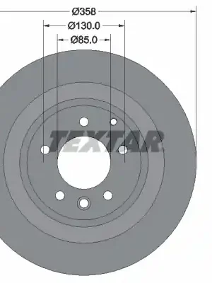 Brzdový kotouč TEXTAR 92151403 Výprodej