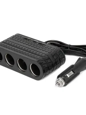 Kup Teď Prodlužovací zásuvkai 2x USB-A 1x USB-C 12V 24V 120W 80cm AMIO-04367