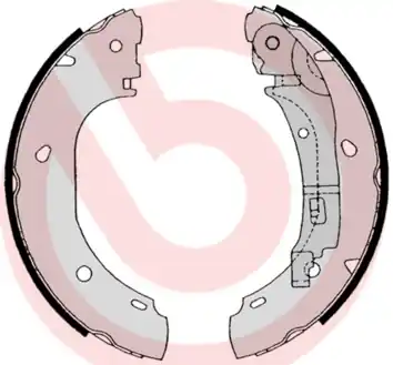 Originální Sada brzdových čelistí BREMBO S23525