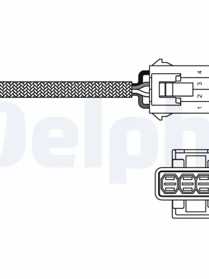 Ověřený Lambda sonda DELPHI ES2030912B1