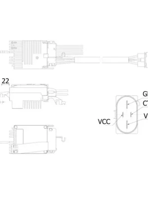 Regulace, vnitřní ventilace MAHLE ABR 79 000S Vysoce Kvalitní