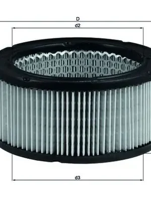 Vzduchový filtr KNECHT LX 213 Nízká Cena