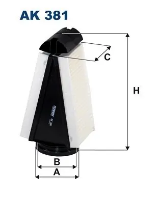 Doprava Zdarma Vzduchový filtr FILTRON AK381