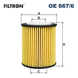 Ověřený Olejový filtr FILTRON OE6676