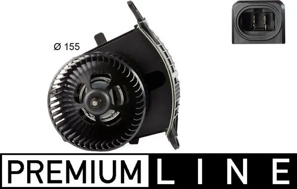 Vnitřní ventilátor MAHLE ORIGINAL AB 167 000P Top Prodej